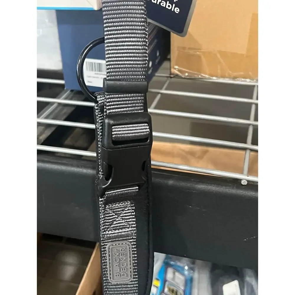 BLACK+DECKER Nylon Dog Collar Adjustable – Style 0177BD-STO
